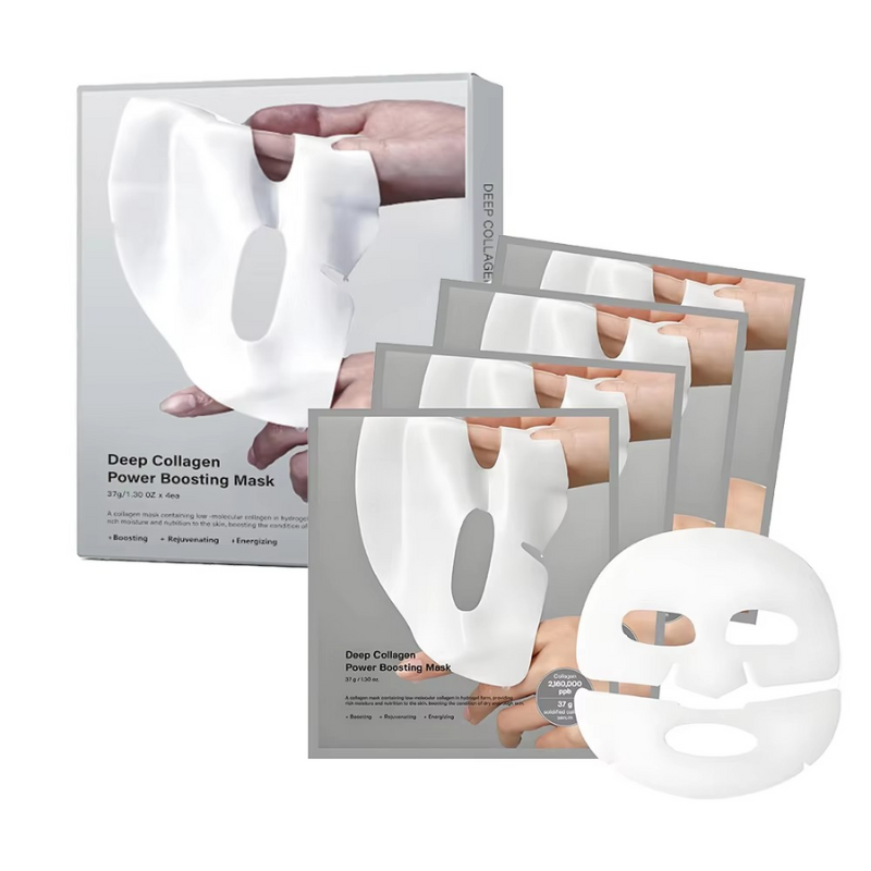 Deep Collagen Facial Mask (4Pcs)