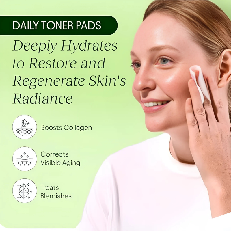 Anti-Aging, Dark Spot & Wrinkle Minimizing Toner Pads