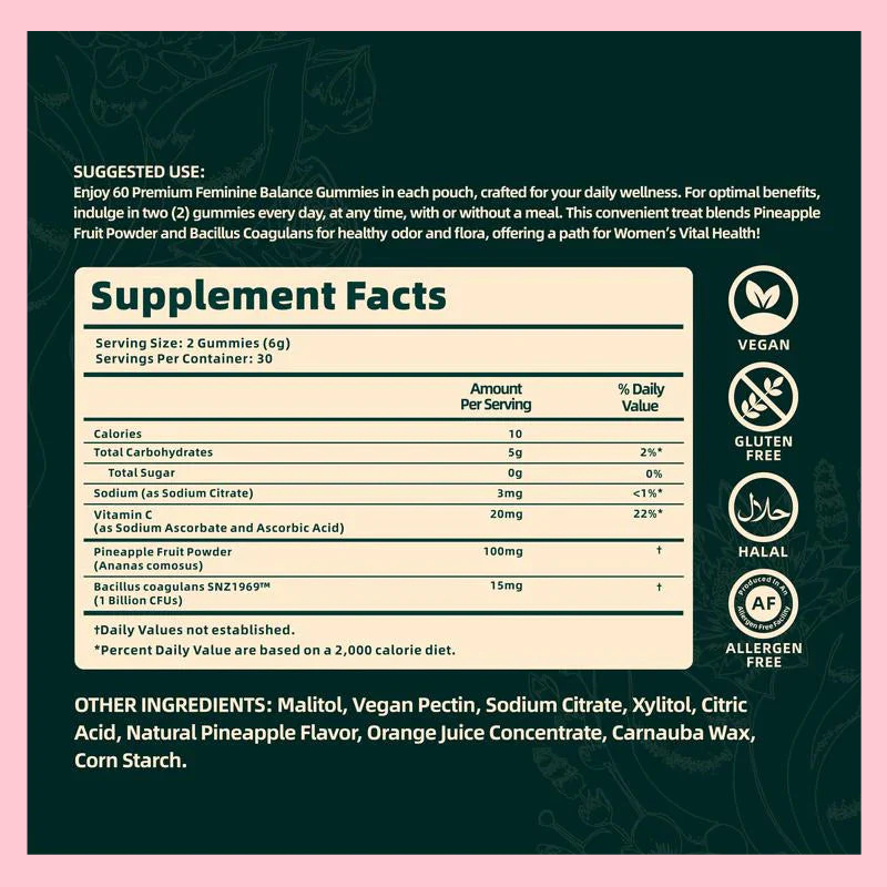 Feminine Balance Gummies